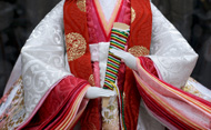 十番立雛 貴咲 段織 鶴刺繍