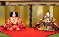 日本のお土産　雛人形