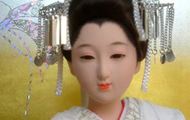 日本のお土産　日本人形「舞踊人形」